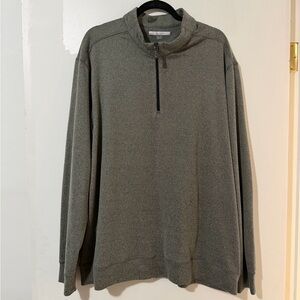 Greg Norman Collection Men's Zip-Up Sweater in Gray
